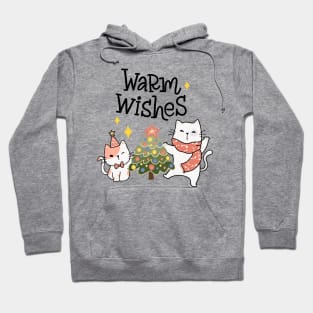 Warm Wishes Cat Hoodie